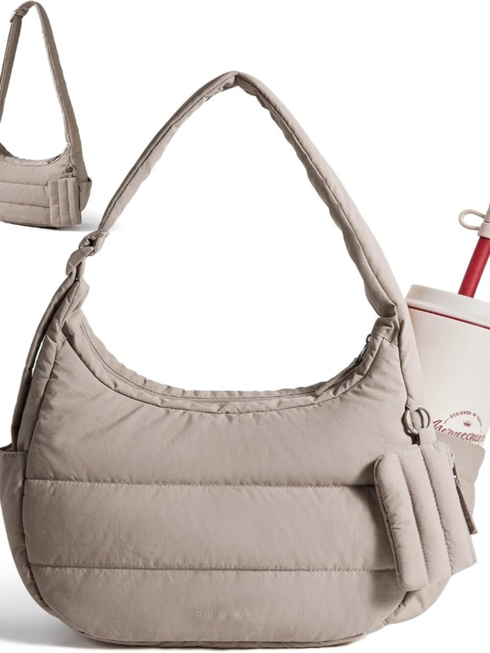 Shoulder Bag for Women Small Puffer Purses Crossbody Bag